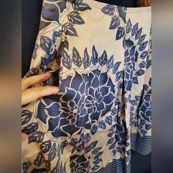 Silk Talbots A Line Mandala Skirt - Picture 4 of 7